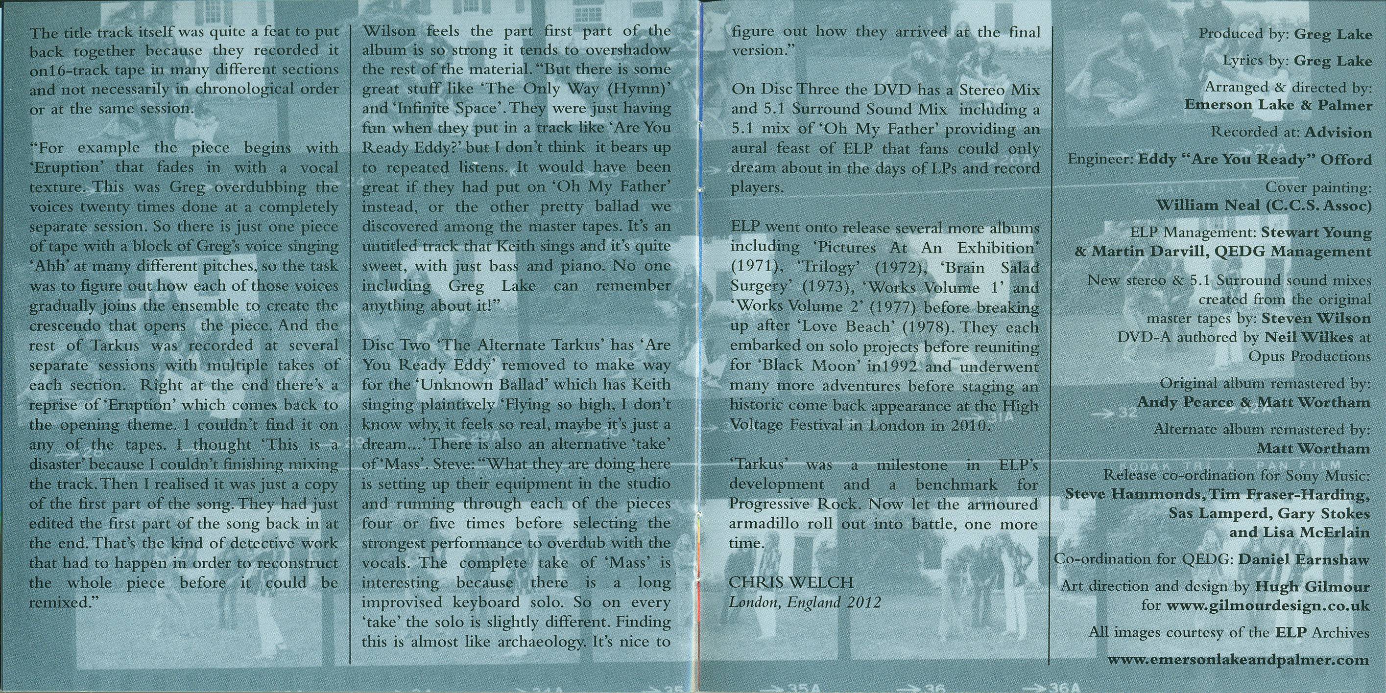 Emerson, Lake and Palmer Tarkus 2cd [Booklet08 d]